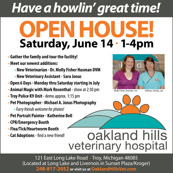OPEN HOUSE Oakland Hills Veterinary Hospital